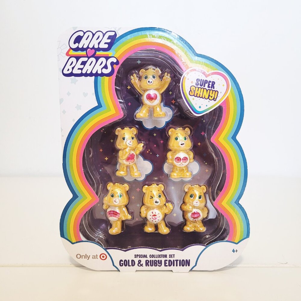 Care Bears Ruby Edition Collectible Figures Multipack Lot